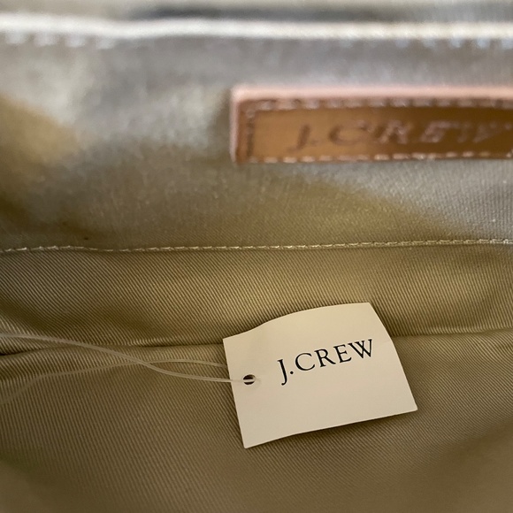 NWT J. Crew Rose Gold Clutch - Picture 2 of 3